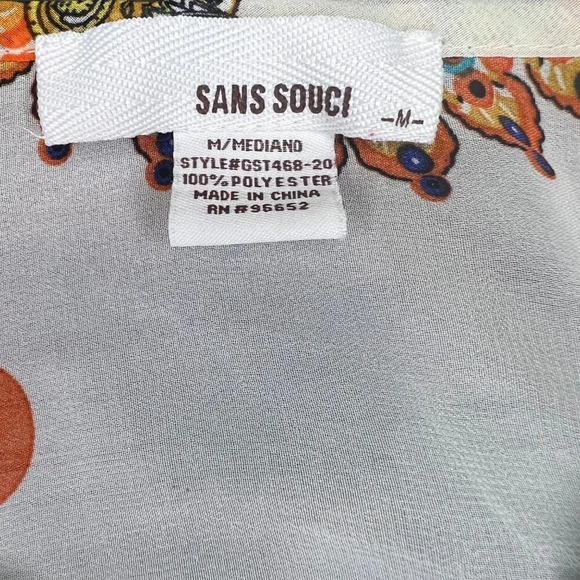 Sans Souci Boho Multicolored Camisole Size Medium - Picture 5 of 6